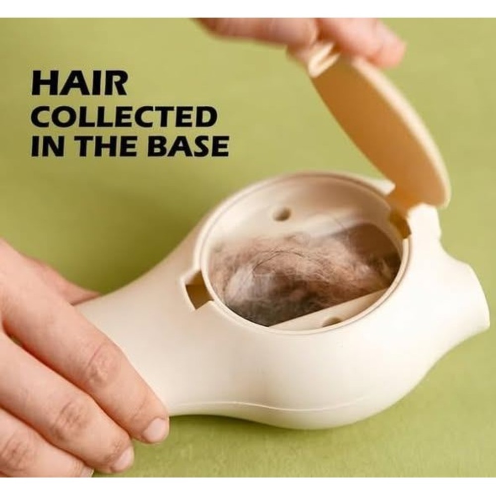 Reusable Lint Roller Pet Hair Remover with Self Cleaning Base - Picture 2 of 3